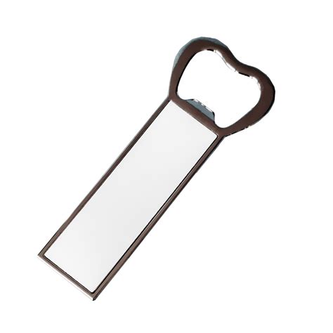 sublimation on metal bottle opener